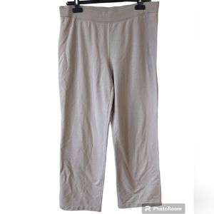 Tommy Bahamas casual pants Size med. Tan coloured with stripe up both Sides